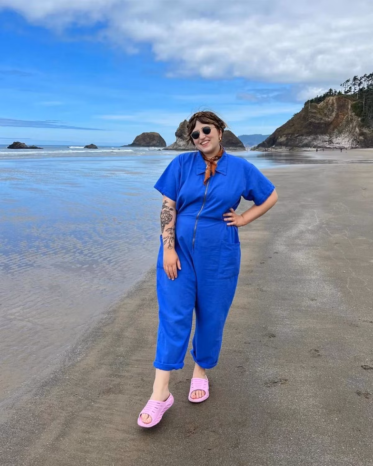 Cropped Utility Jumpsuit - ellahollywood